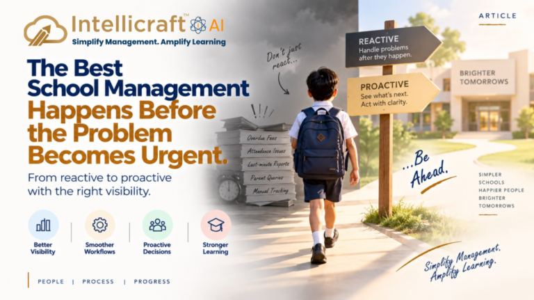 The Best School Management Happens Before the Problem Becomes Urgent